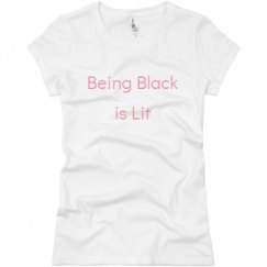Ladies Slim Fit Basic Promo Jersey Tee