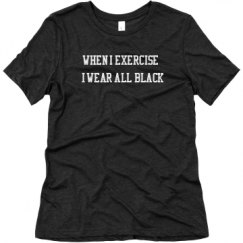 Ladies Relaxed Fit Super Soft Triblend Tee