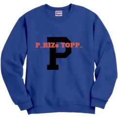 Unisex Film and Foil Crewneck Sweatshirt
