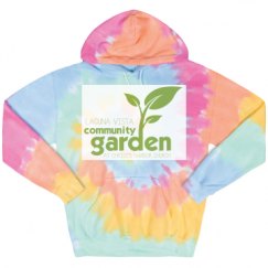 Unisex Tie-Dye Fleece Hoodie