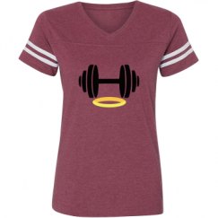 Ladies Relaxed Fit Vintage Sports Tee