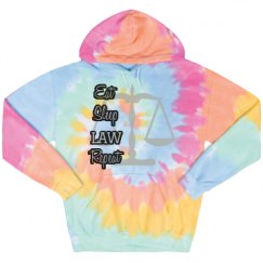 Unisex Tie-Dye Fleece Hoodie