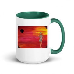 15oz Ceramic Mug with Color Inside