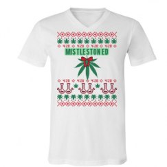 Unisex V-Neck Jersey Tee