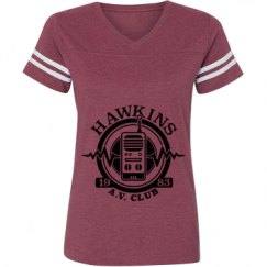 Ladies Relaxed Fit Vintage Sports Tee