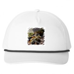 Snapback Five-Panel Rope Hat