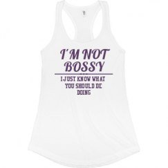 Ladies Slim Fit Racerback Tank Top