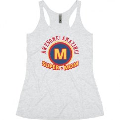 Ladies Slim Fit Super Soft Racerback Triblend Tank