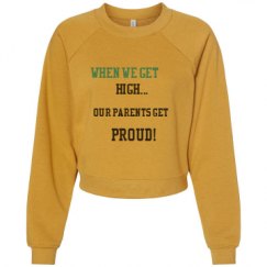 Women's Raglan Pullover Fleece
