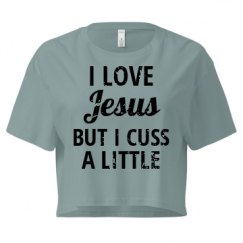 Ladies Festival Cali Crop Top Tee