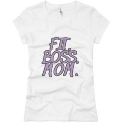 Ladies Slim Fit Basic Promo Jersey Tee