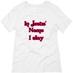 Ladies Relaxed Fit Tee