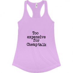 Ladies Slim Fit Racerback Tank Top