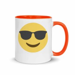 11oz Ceramic Mug with Color Inside