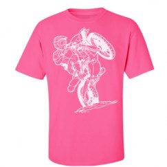 Unisex Ultra Cotton Safety Neon Crewneck Tee