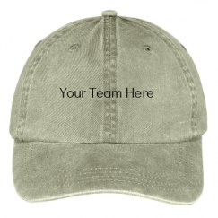 Pigment Dyed Twill Baseball Hat