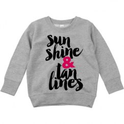 Toddler Crewneck Basic Promo Sweatshirt