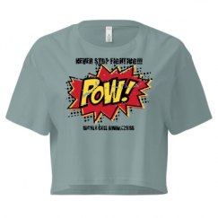 Ladies Festival Cali Crop Top Tee