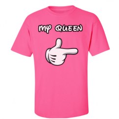 Unisex Ultra Cotton Safety Neon Crewneck Tee