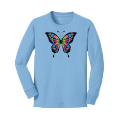 Youth Midweight Cotton Long Sleeve Tee