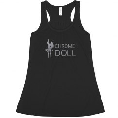 Chrome Doll Metallic Print Tank Top
