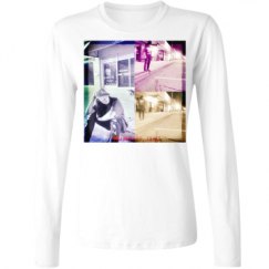 Ladies Relaxed Fit Basic Long Sleeve Tee