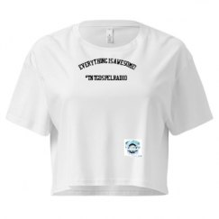 Ladies Festival Cali Crop Top Tee