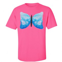 Unisex Ultra Cotton Safety Neon Crewneck Tee