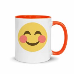 11oz Ceramic Mug with Color Inside