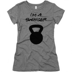 Ladies Slim Fit Super Soft Triblend Tee