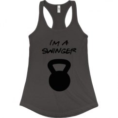 Ladies Slim Fit Racerback Tank Top