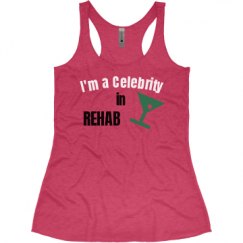 Ladies Slim Fit Super Soft Racerback Triblend Tank