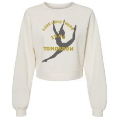 Women's Raglan Pullover Fleece