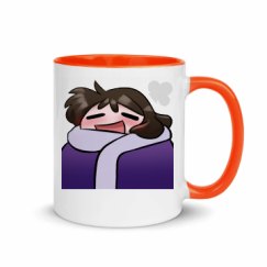 11oz Ceramic Mug with Color Inside