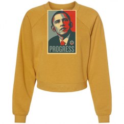 Women's Raglan Pullover Fleece