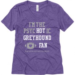 Ladies Relaxed Fit Super Soft Triblend V-Neck Tee