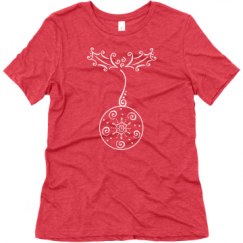 Ladies Relaxed Fit Super Soft Triblend Tee