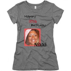 Ladies Slim Fit Super Soft Triblend Tee