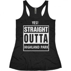 Ladies Slim Fit Super Soft Racerback Triblend Tank