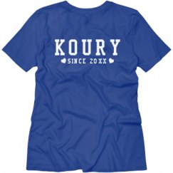 Ladies Relaxed Fit V-Neck Tee