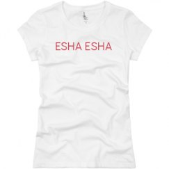 Ladies Slim Fit Basic Promo Jersey Tee