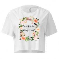Ladies Festival Cali Crop Top Tee