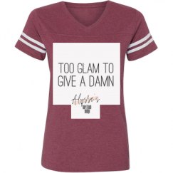 Ladies Relaxed Fit Vintage Sports Tee