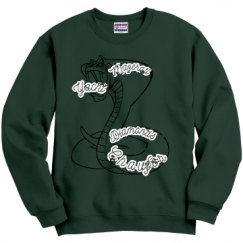 Unisex Film and Foil Crewneck Sweatshirt