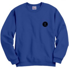 Unisex Film and Foil Crewneck Sweatshirt