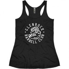 Ladies Slim Fit Super Soft Racerback Triblend Tank