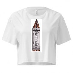 Ladies Festival Cali Crop Top Tee