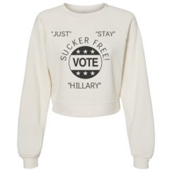 Women's Raglan Pullover Fleece