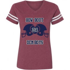 Ladies Relaxed Fit Vintage Sports Tee