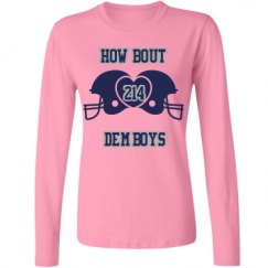 Ladies Relaxed Fit Basic Long Sleeve Tee